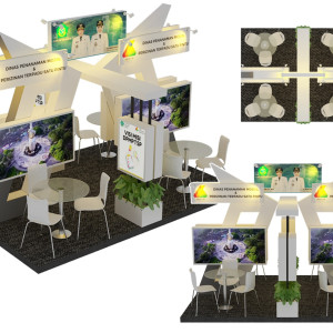 Special Design Booth - 4 Ways 6 x 6