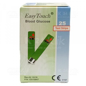 Strip Glucose Easy Touch 25T