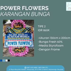 Karangan Bunga Tipe 2