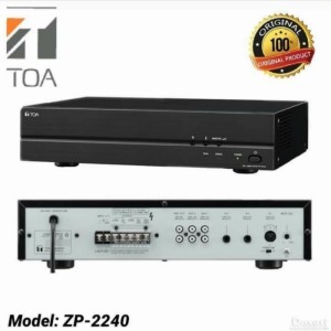 Power TOA ZP 2240 dan instalasi