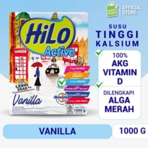 Susu HiLo Active Vanilla 1000 gram