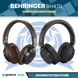 Headphones Flat BH 470 Original - Brown BEHRINGER
