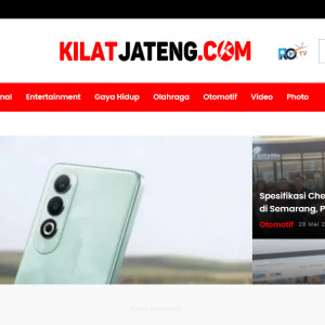 Iklan Pemberitaan melalui Media Online (www.jateng.kilat.com)