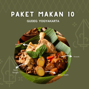 Paket Makan 10 (Gudeg )
