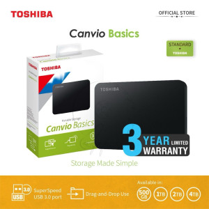 HARDISK EXTERNAL TOSHIBA 2TB