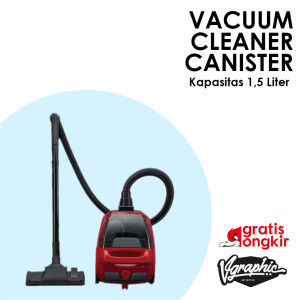Canister Vacuum Cleaner 1,5 Liter