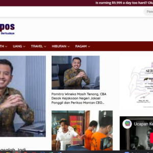 Display ucapan HUT ke 80 Kemerdekaan RI DPRD Kab. Sidoarjo