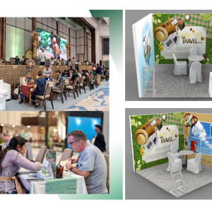 Dekorasi Stand Pameran Tingkat Nasional BBTF 2025 Bali