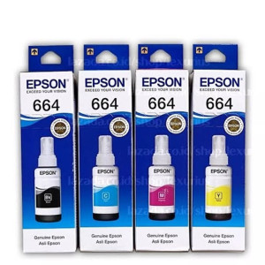 TINTA PRINTER EPSON T664 Cyan/Magenta/Yellow