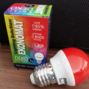 Lampu Led 3 Watt Nyala Merah