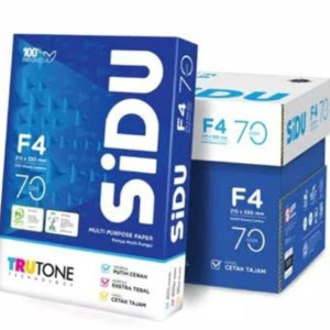 KERTAS HVS SIDU F4 ( FOLIO)