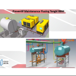 Preventif Maintenance Flusing Tangki BBM