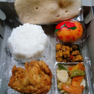 Nasi Kotak Ayam Krispy