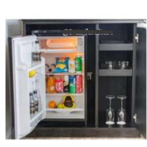 Lemari Multifungsi 2 kompartemen Minimalis