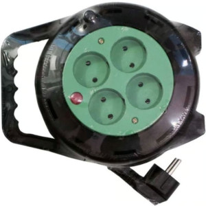 Kabel Roll Listrik 10 meter 4 terminal