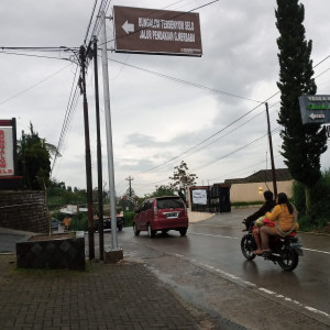 Papan Petunjuk Arah 1 Muka