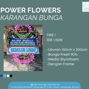 Karangan Bunga Tipe 1