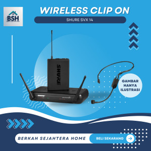 Wireless Microphone Clip On Shure