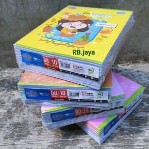 Buku Tulis Isi 58 Merk SIDU