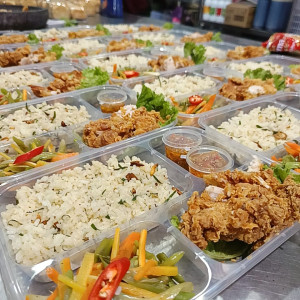 Nasi Geprek Ayam Spesial