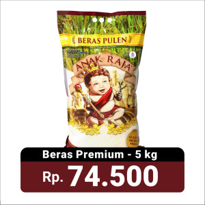 Beras Pulen Top Anak Raja