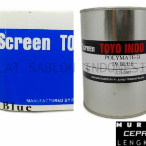 Tinta Sablon Kertas Biru 1 kg Merk Toyo Indo