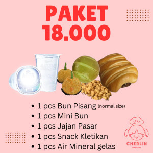 SNACK BOX ROTI PAKET 18.000 - Cherlin Bakery