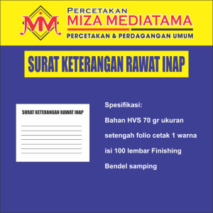 SURAT KETERANGAN RAWAT INAP