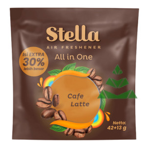 STELLA AIO CAFFE LATTE STELA GANTUNG ALL IN ONE PEWANGI RUANGAN AC RUMAH MOBIL