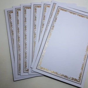 Kertas Piagam/Sertifikat