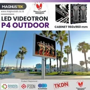 MAGNUSTEK LED VIDEOTRON P4 OUTDOOR ADVERTISING DISPLAY (1 Meter)