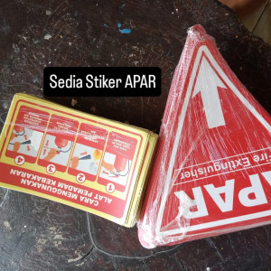 stiker APAR dan Penggunaan