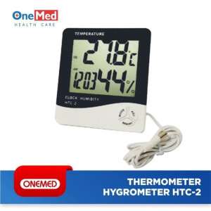 Thermo Hygrometer Pengukur Suhu Ruangan HTC  2