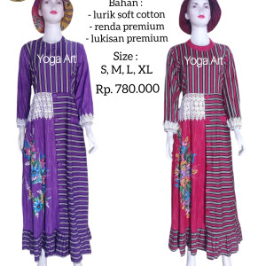 Gamis Lukis Renda