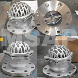 Foot Valve Stainless Flange JIS 10K dan Pemasangan