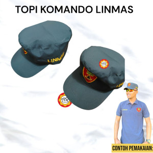 Topi Komando Linmas Terbaru