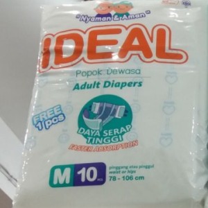 DIAPERS DEWASA (M) MERK IDEAL