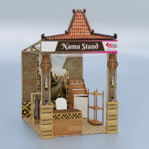 Paket 2 - Dekorasi Booth Paviliun Dekranasda Provinsi Jateng 2025