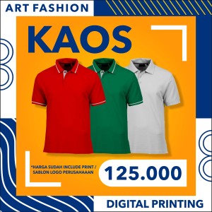 Kaos Pollo - Custom Printing