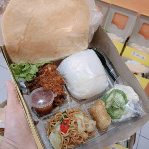 Paket Nasi Kotak aneka lauk