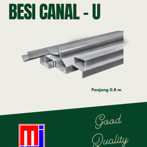 Besi Canal U - 6 mm