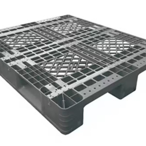 PALLET PLASTIK HITAM UKURAN 120X120X16 CM