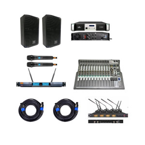 Paket Audio Speaker Sound System Karaoke Dan Home Audio