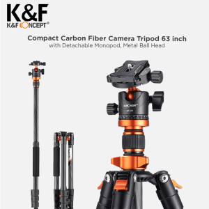 Tripod Kamera Carbon Fiber Tripod KF