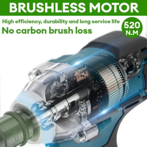 MAKlTA CORDLESS IMPACT WRENCH impact baterai