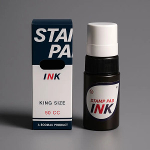 Stamp Pad Ink Hitam 50cc