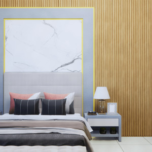 Backdrop Bed Tempat Tidur