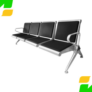 Kursi Tunggu 4 Dudukan - Jok Hitam