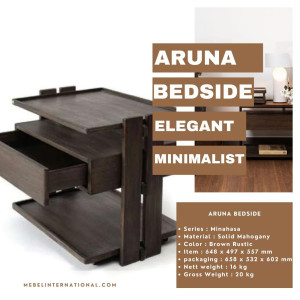 Aruna Bedside Table
