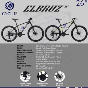 SEPEDA GUNUNG UNITED ELBRUZ